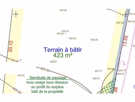 terrain saint-laurent-d'agny m² t- à vendre  190 000 €