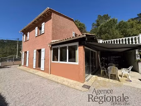 peille : maison 4 pièces  terrain  piscine