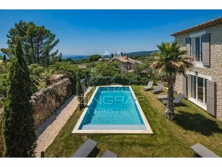 gordes - grande maison de vacances avec piscine - mzigo3325