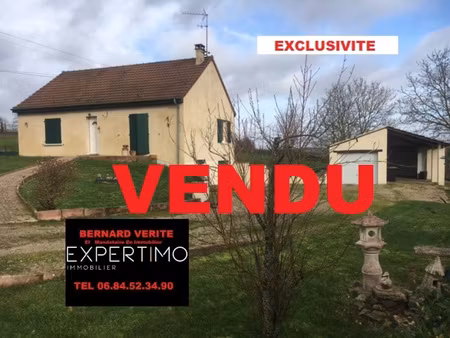 maison 5 pièces de 94m2 sur sous-sol avec dépendances sur parcelle de 2240m2 à 10 min des 