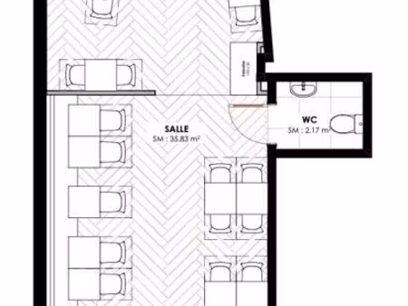 vente commerce 92 m² levallois-perret (92300)