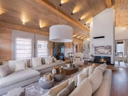 chalet de luxe en location à courchevel  france