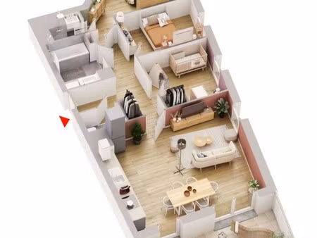 vente appartement 3 pièces