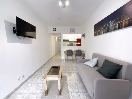 vente appartement 1 pièce 22 m² nice (06200)