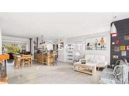 maison plain-pied 155m2  5 chambres  piscine  terrain 1000m2