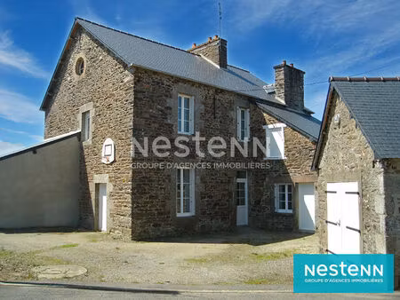 exclusivité nestenn plaintel ! ancienne école rénovée en 2 logements de 70 et 77 m² loués 