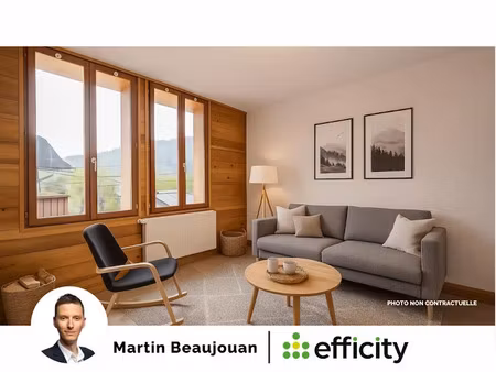 vente appartement 3 pièces 194.66 m² à magland (74300)  139 000 €