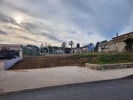 vente terrain 367 m² à saussines (34160)  156 000 €