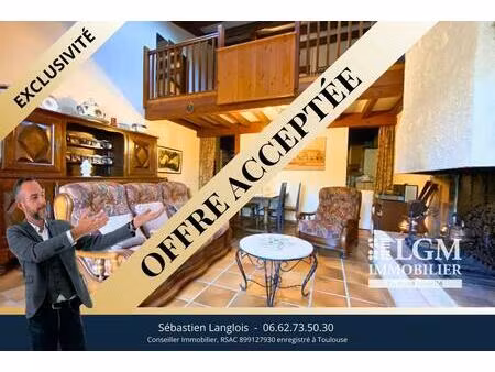 charmante maison de ville 97 m² avec jardin – toulouse  route de saint-simon (quartier gui