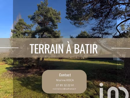 vente terrain 3113 m² saint-denis-de-l’hôtel (45550)