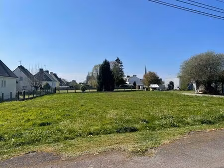 exclusivité - morbihan- vallée du blavet - terrain à bâtir - pluméliau - bieuzy - surface 