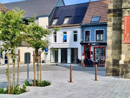 surface commerciale à vendre à grand place 8 frasnes-lez-buissenal (rbt09290)