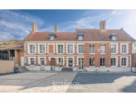 maison de maitre rénovée au coeur de saint riquier