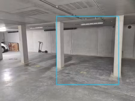 ondergrondse autostaanplaats te huur in wippelgem