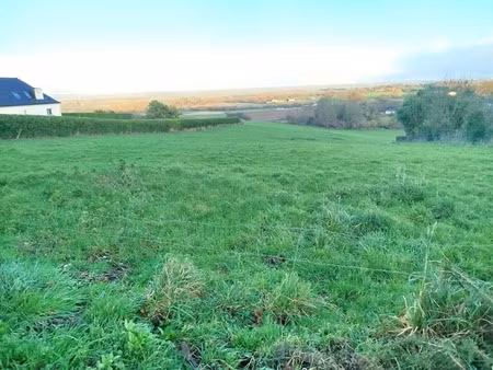 vente terrain 1800 m² à cléguérec (56480)  63 590 €