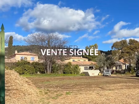 vente terrain 622 m² à ollioules (83190)  330 000 €