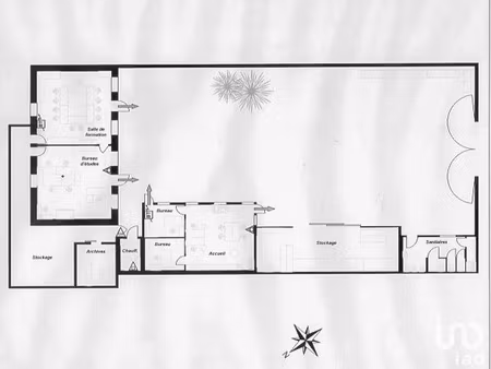 vente locaux professionnels 243 m² à l'oie (85140)  93 500 €