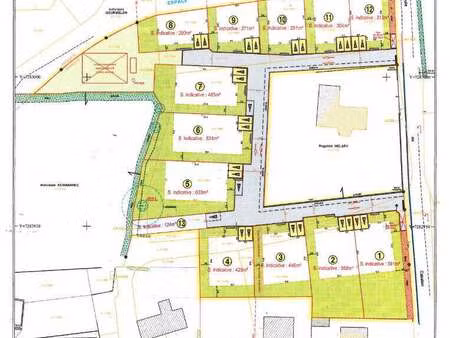 vente terrain à tréouergat (29290) : à vendre / 478m² tréouergat