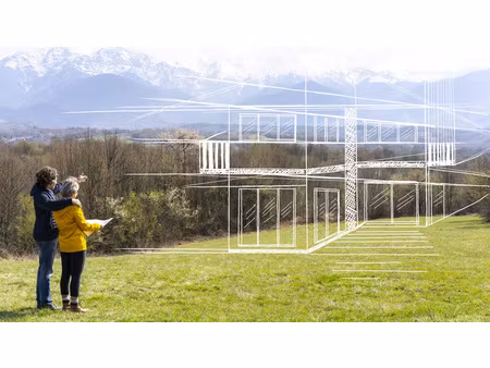 à vendre à cergy : terrain bien dimensionné avec immo2