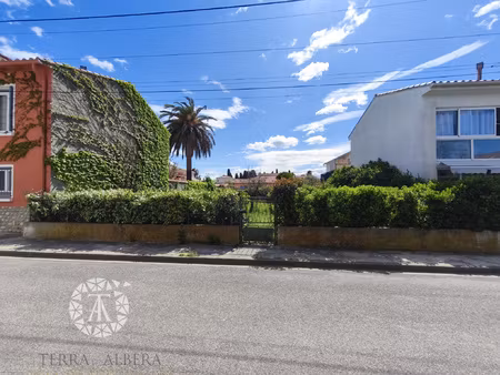 bages - terrain constructible 199m2 avec permis de constru