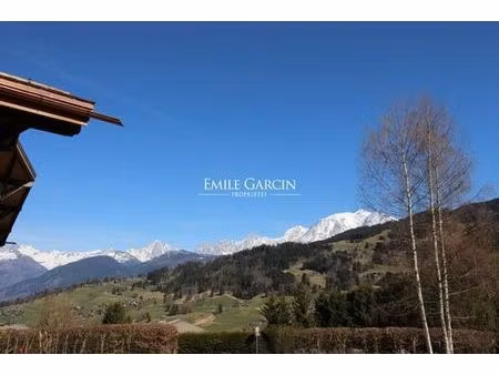 terrain de 750 m2 - megève  france