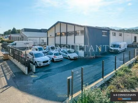 location local industriel 850 m² à challes-les-eaux (73190)