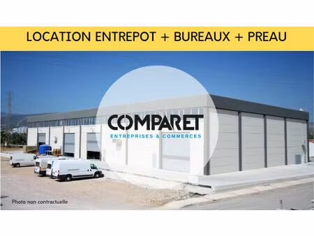 location local industriel 2070 m² à entrelacs (73410)