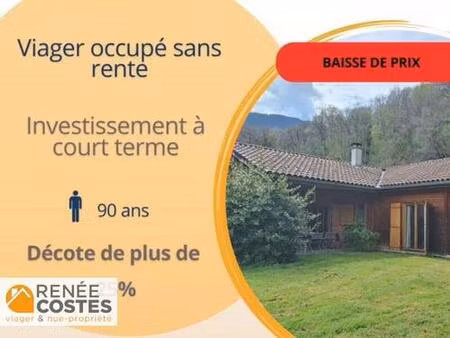 vente en nue propriété - h90 ans - st gaudens (31800)