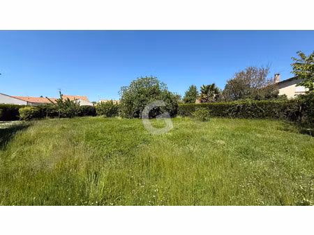 vente terrain 770 m² longeville-sur-mer (85560)