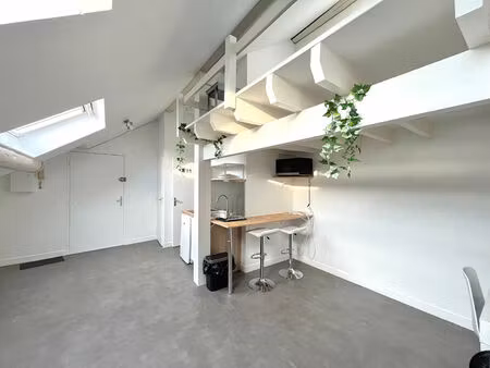 à louer t1 meublé de 27 m² avenue de laon (proche tramway)