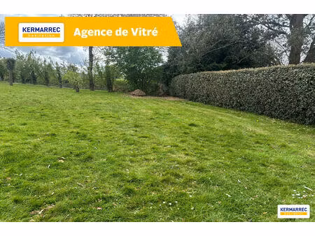 a vendre terrain de 440 m² viabilisé à erbrée - 51 200 € hai