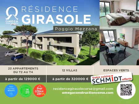 vente appartement 3 pièces 60 m² à poggio-mezzana (20230)  199 000 €