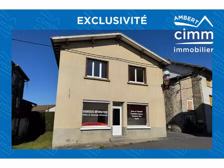 maison de bourg avec local commercial