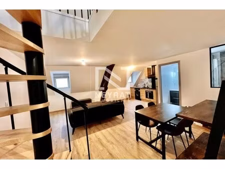 t2 meuble de 42.87 m² situe au centre ville d'auxonne