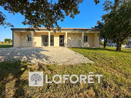 maison récente de plain-pied t4 103 m² à vendre entre saintes (17100)  pons (17800) et gem