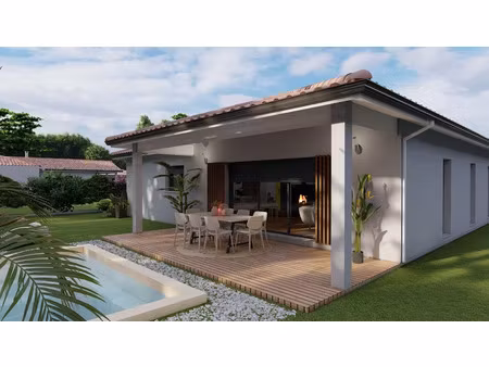 vente maison neuve 4 pièces 91 m² à pey (40300)  275 000 €