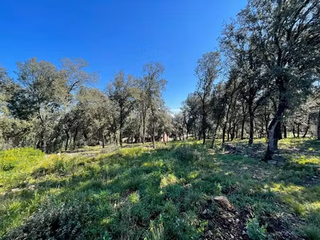 vente terrain 2214 m² à le thoronet (83340)  226 000 €