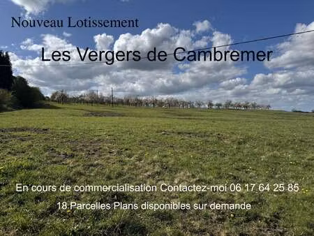 vente terrain à cambremer (14340) : à vendre / cambremer