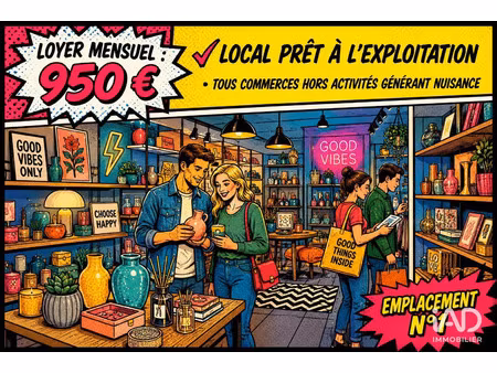 vente commerce 148 m² châteauneuf-sur-loire (45110)