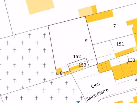 vente terrain 814 m² santes (59211)