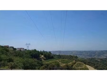 vente terrain 1059 m² nice (06200)