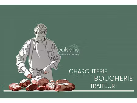 rouen rive gauche : fonds de commerce boucherie - charcuterie -