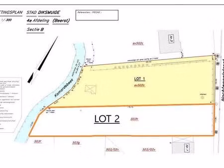 terrain à vendre à beerst € 330.000 (l6oab) - vastgoed b-home | zimmo