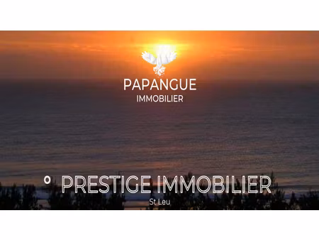 terrain : centre ville de st leu de 550m2