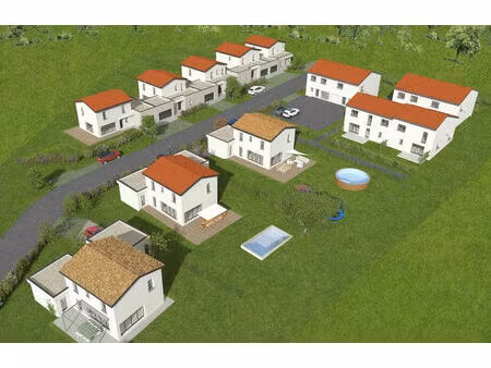 vente terrain 720 m² lissieu (69380)