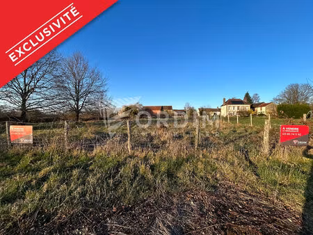 vente terrain 1514 m² moulins-sur-ouanne (89130)