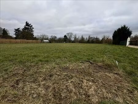 vente terrain 2164 m² rillé (37340)