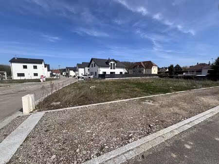 vente terrain 762 m² zillisheim (68720)