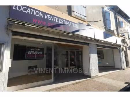 location commerce 71 m² à le teil (07400)