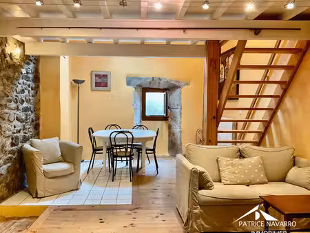 maison de village en pierre 4 pieces 87 m2